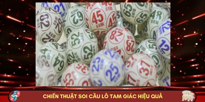 Chiến thuật soi cầu lô tam giác hiệu quả